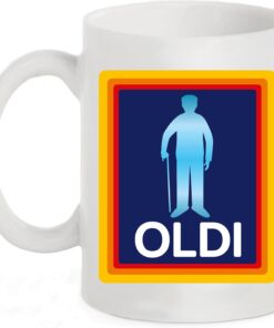 oldi funny mug