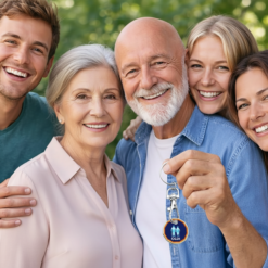 Oldi couple keychain 34